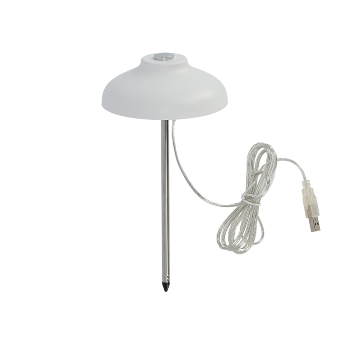 LAMPADA PER CRESCITA PIANTE BIANCA IN ACCIAIO