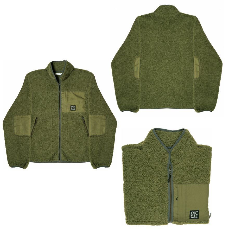 GIACCA LINEA "AGRIFOGLIO" UNISEX OLIVA TAGLIA M