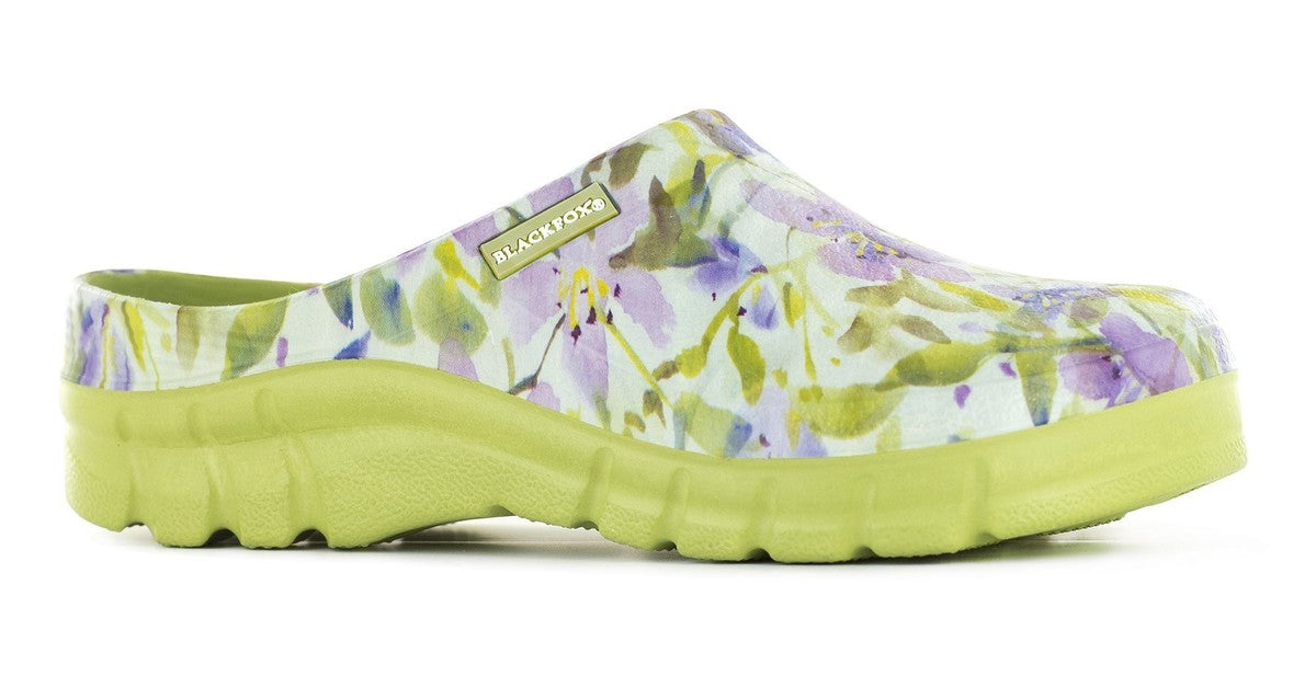 CIABATTE CLOG TG.36 LILY LIME BLACKFOX