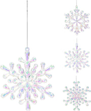 FIOCCO DI NATALE DA APPENDERE, 12CM, MODELLO ASSORTITO
