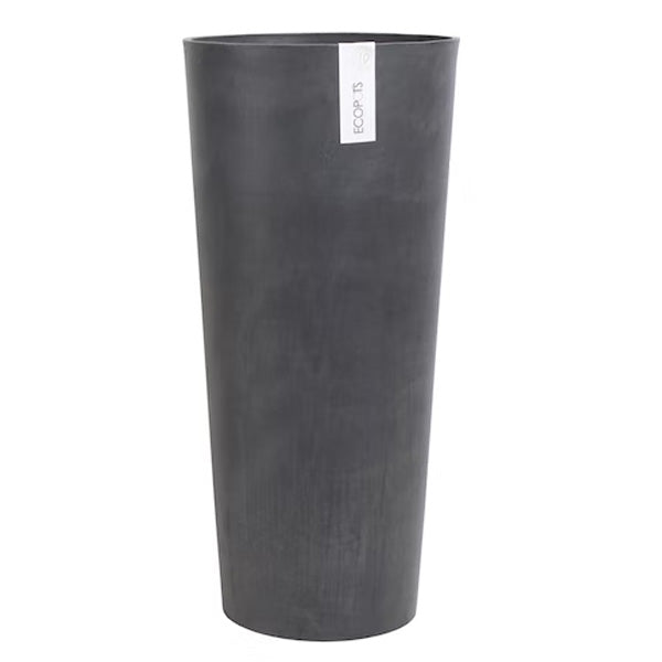 VASO TONDO ALTO AMSTERDAM NERO D33XH70CM