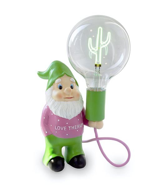 LAMPADA DA TAVOLO NANO ELIOS VERDE/ROSA