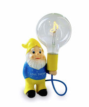 LAMPADA DA TAVOLO NANO RINGO GIALLO/BLU
