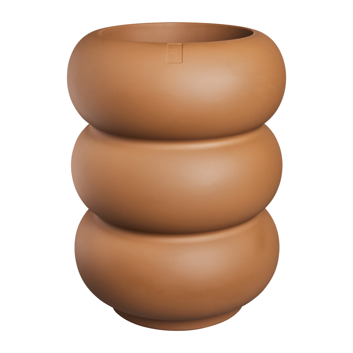 Vaso Amber Roll High D 43 x H 58 cm Caramel ELHO