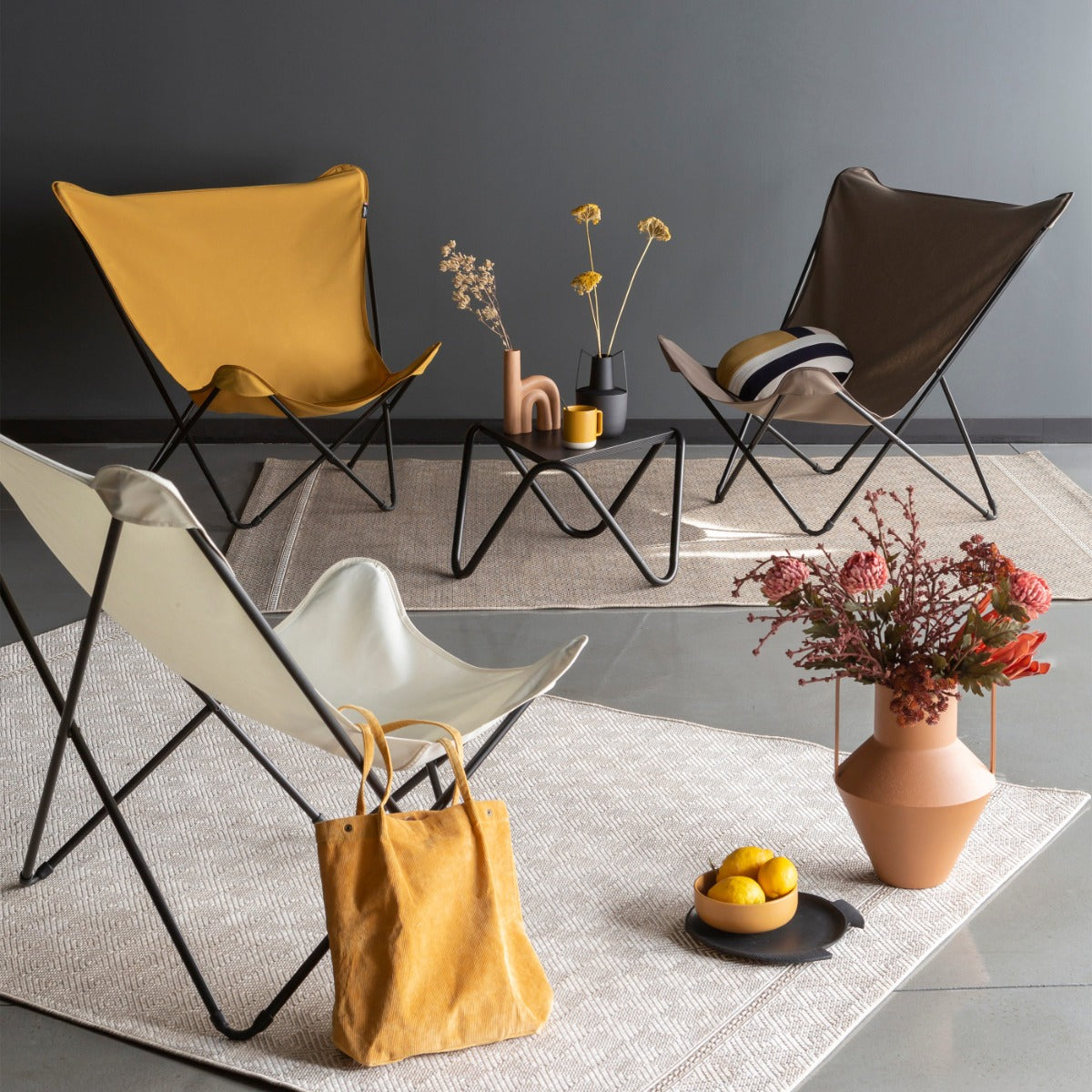 POLTRONA PIEGHEVOLE MAXI POP UP GRES MARRONE