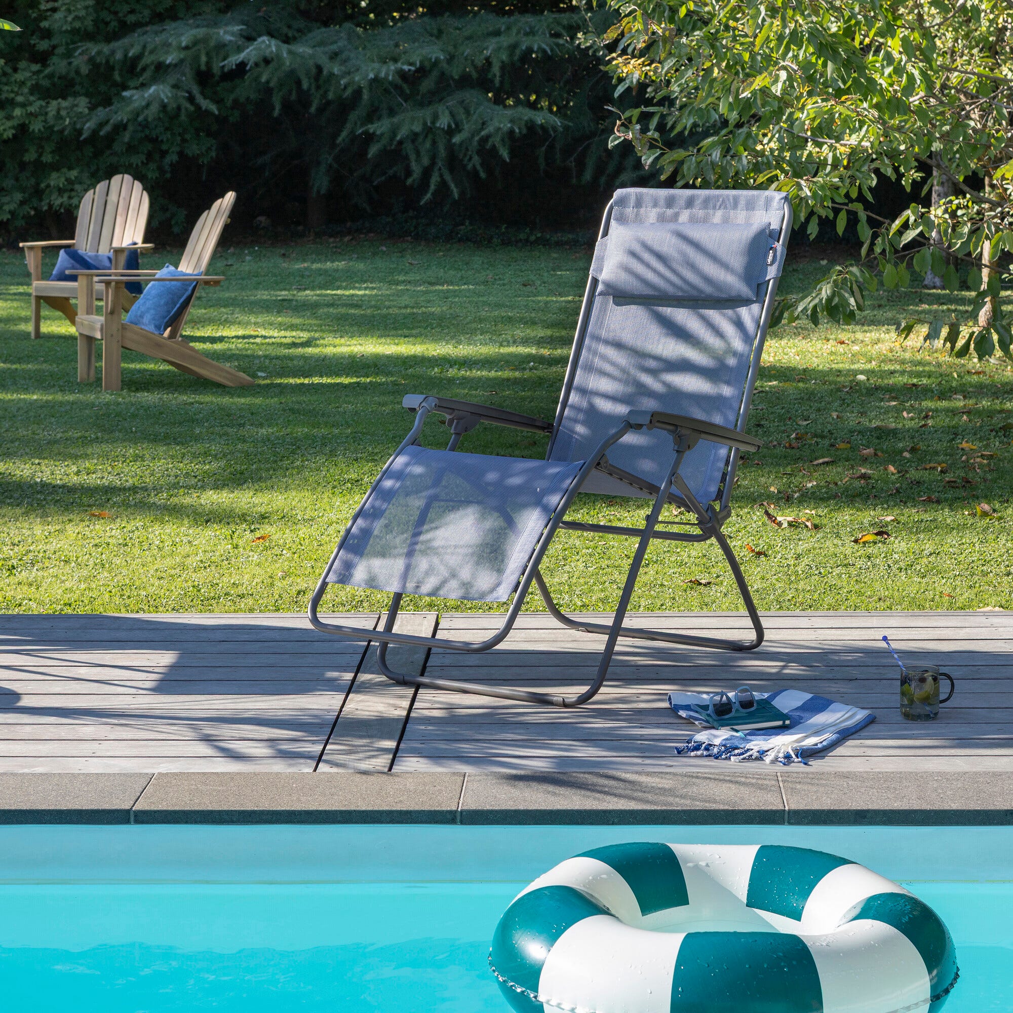 Lafuma Poltrona Relax gravità zero RClip - Blu Ocean
