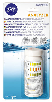 50 STRISCE ANALISI CLORO PH E ALCALINITA