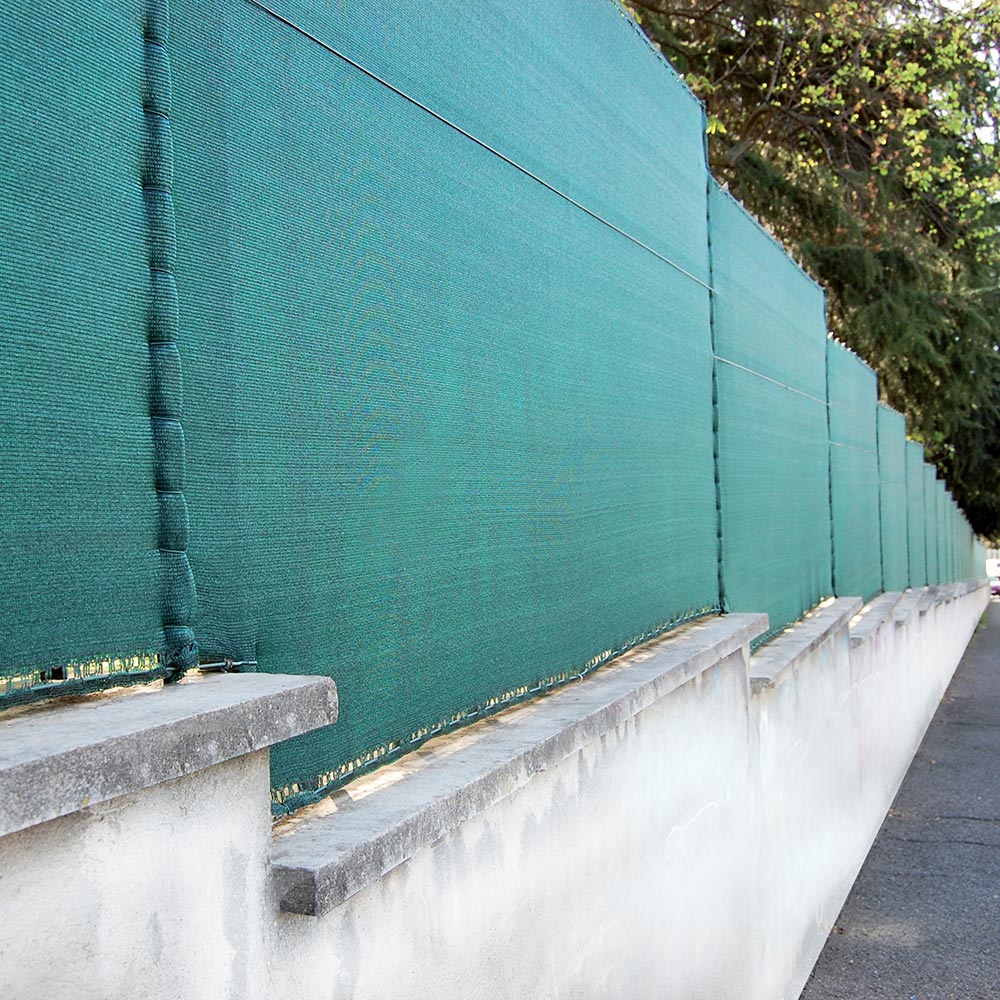 RETE OMBREGGIANTE TESSUTA IN PIATTINA COIMBRA 1,5X5 VERDE