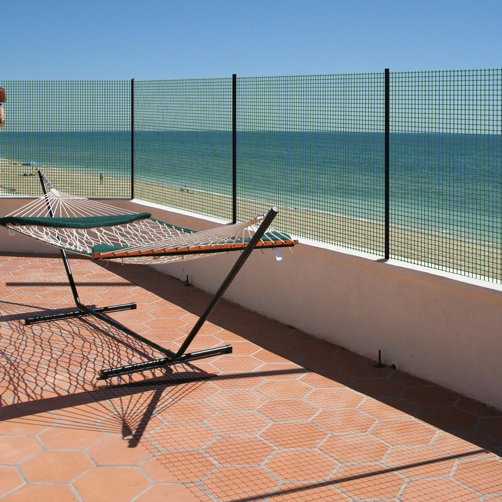 RETE DA RECINZIONE IN PLASTICA MILLENNIUM VERDE H 1.00x10 M