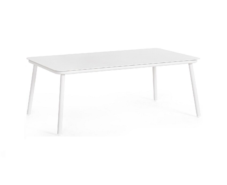 TAVOLINO SPIKE BIANCO 104CM