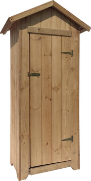 ARMADIO DA GIARDINO IN LEGNO 63X48X180 CM