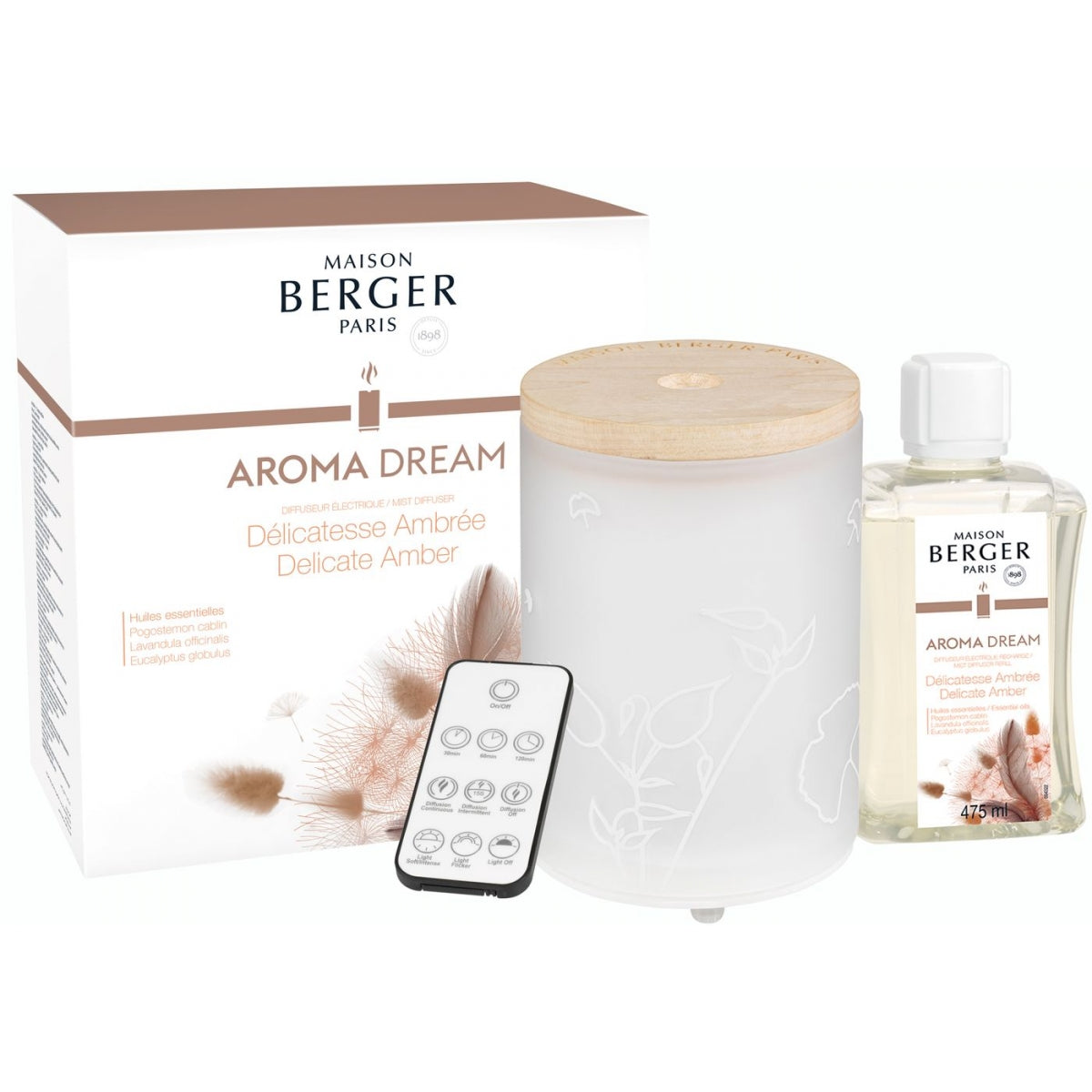 DIFFUSORE ELETTRICO AROMA DREAM DÈLICATESSE AMBRÈE LAMPE BERGER