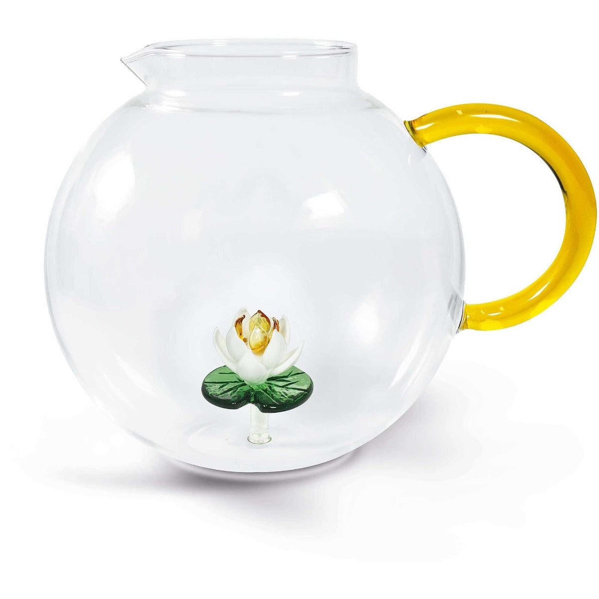 BROCCA DA ACQUA NINFEA IN VETRO BOROSILICATO