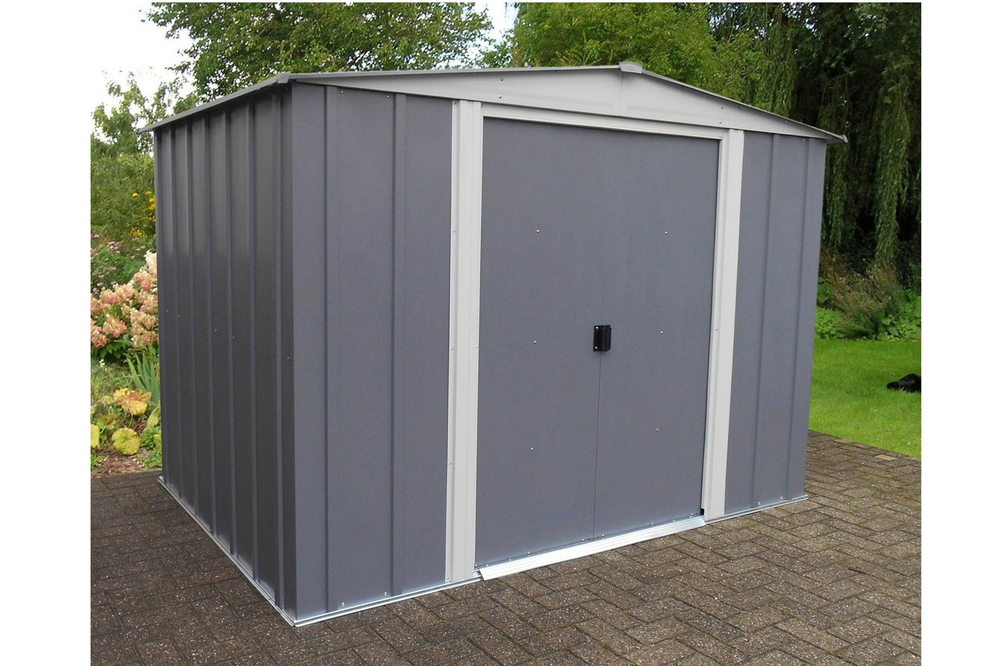 BOX DA GIARDINO SELMONT MEDIUM IN METALLO 253X181X177 CM
