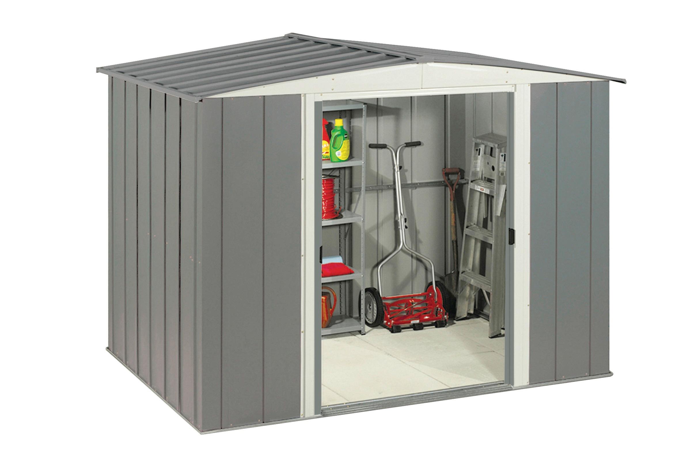 BOX DA GIARDINO SELMONT MEDIUM IN METALLO 253X181X177 CM