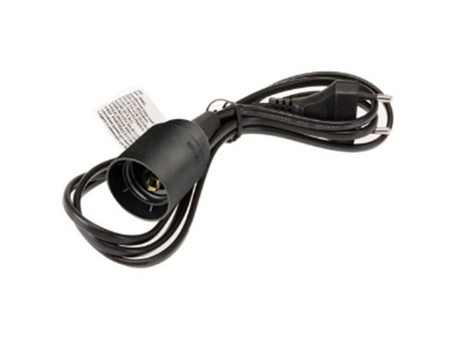 PORTALAMPADA ATTACCO E27 CON SPINA 100CM