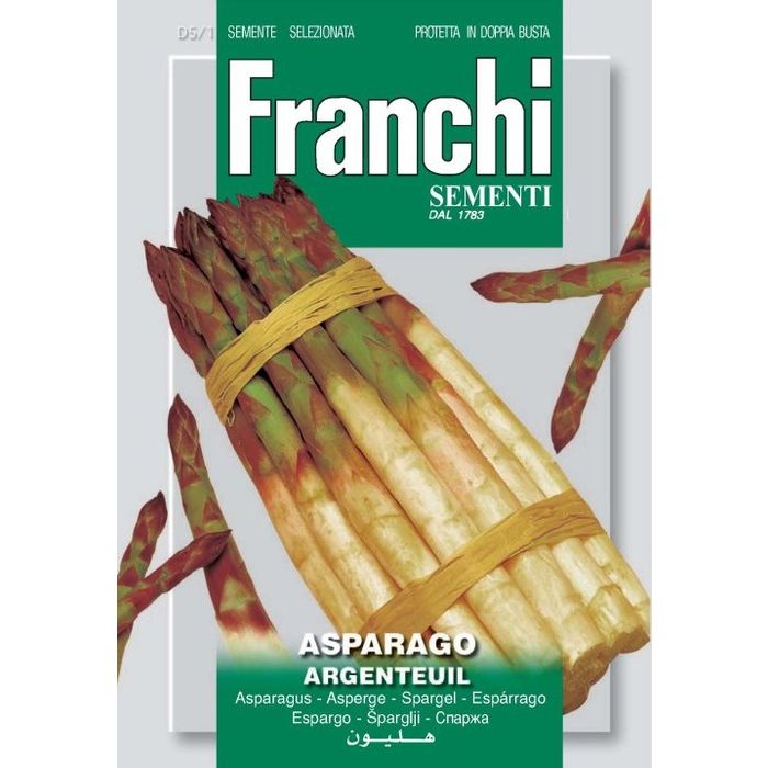 SEMI ASPARAGO ARGENTEUIL DOPPIA BUSTA