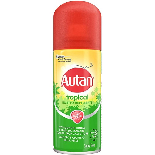 AUTAN TROPICAL SPRAY SECCO 100ML INSETTO REPELLENTE