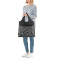 BORSA PER LA SPESA MINI MAXI SHOPPER PLUS SIGNATURE BLACK