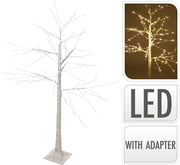 ALBERO LUMINOSO CON 325 LED BIANCO CALDO H150CM