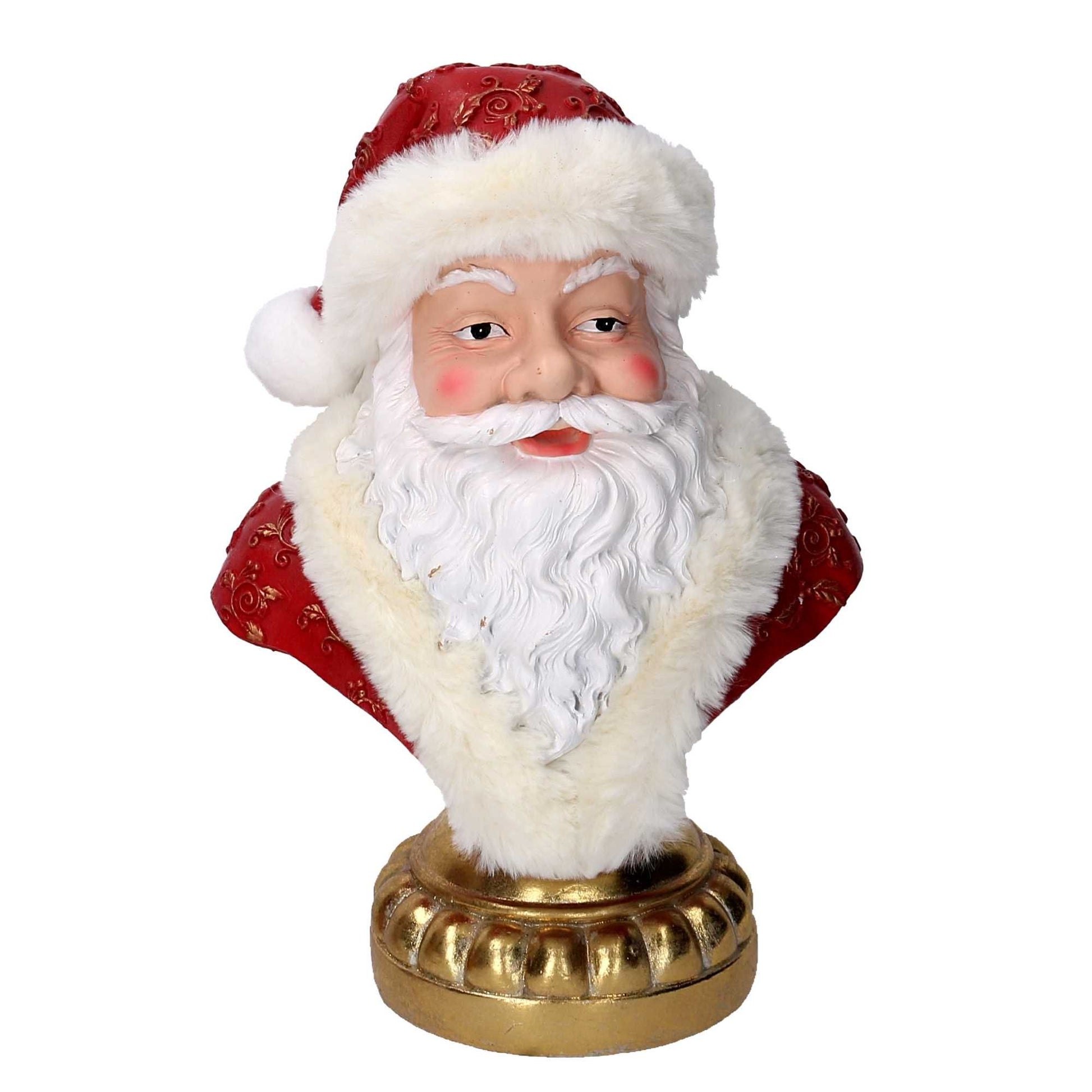 Babbo Natale 39,8x39,8x3h cm Rosso