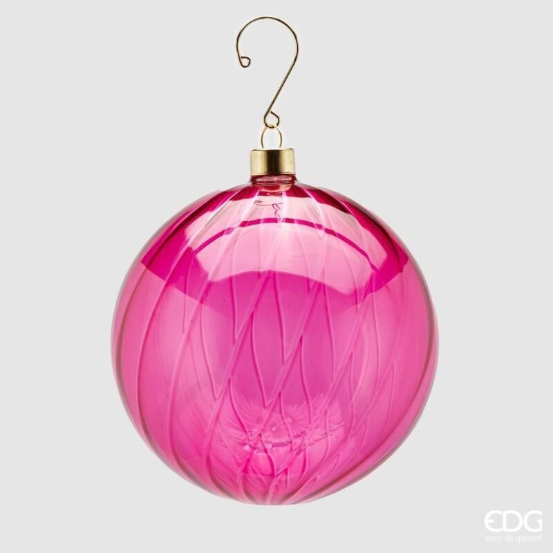 Pallina di natale Vortex D.12 Beauty Rosa