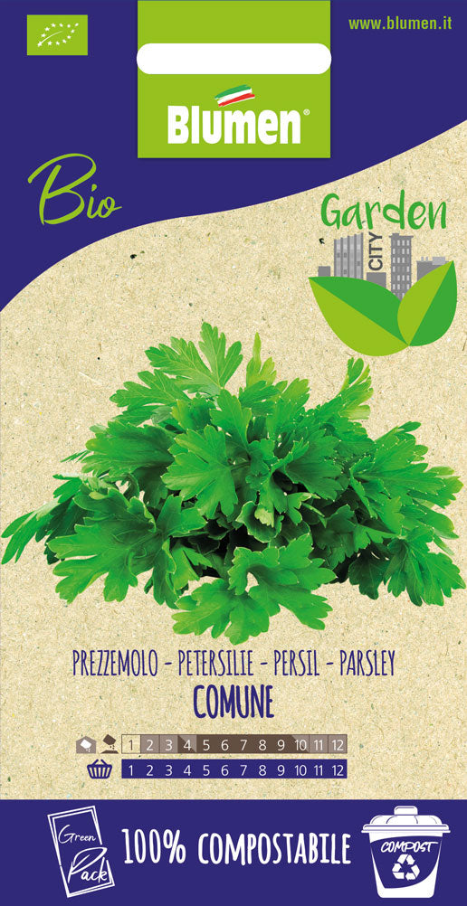 SEMI DI PREZZEMOLO BIO GREENPACK