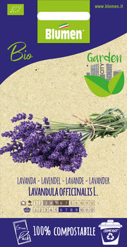 SEMI DI LAVANDA OFFICINALIS BIO GREENPACK