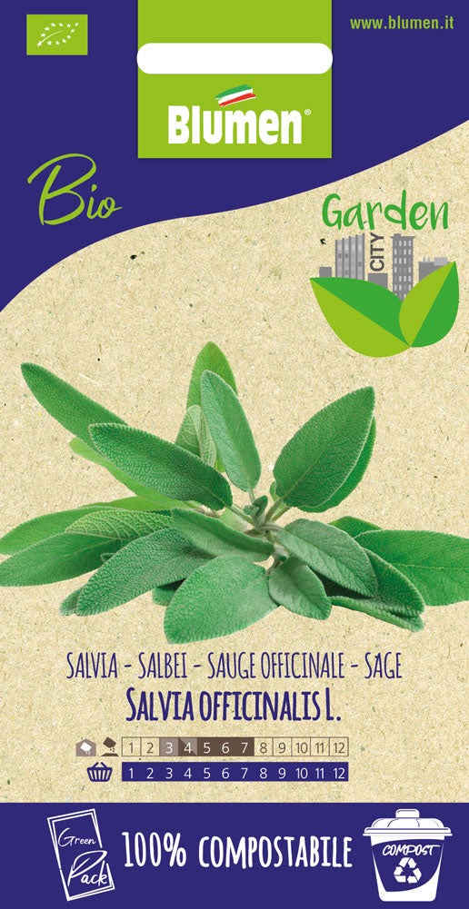SEMI DI SALVIA BIO GREENPACK