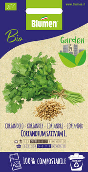 SEMI DI CORIANDOLO BIO GREENPACK