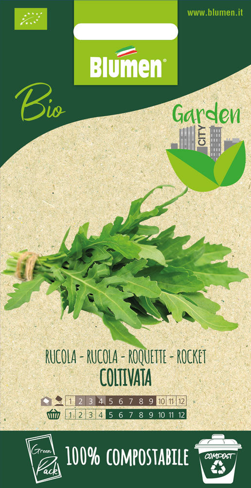 SEMI DI RUCOLA BIO GREENPACK