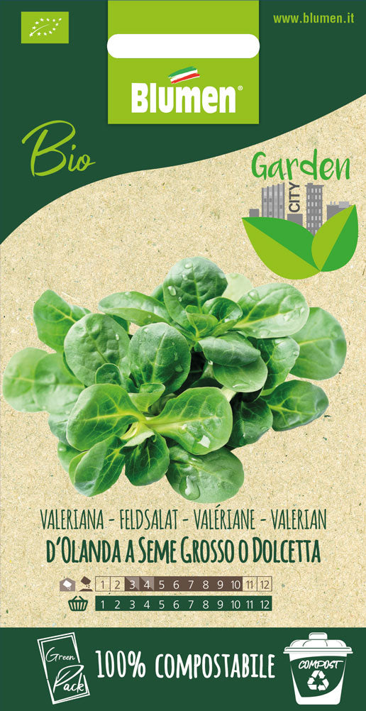 SEMI DI VALERIANA BIO GREENPACK