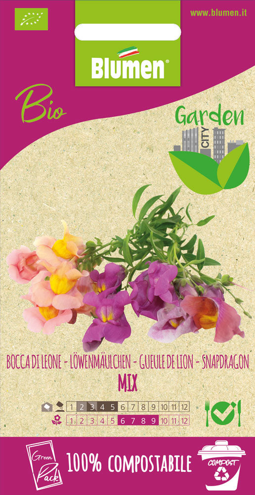 SEMI DI BOCCA DI LEONE BIO GREENPACK