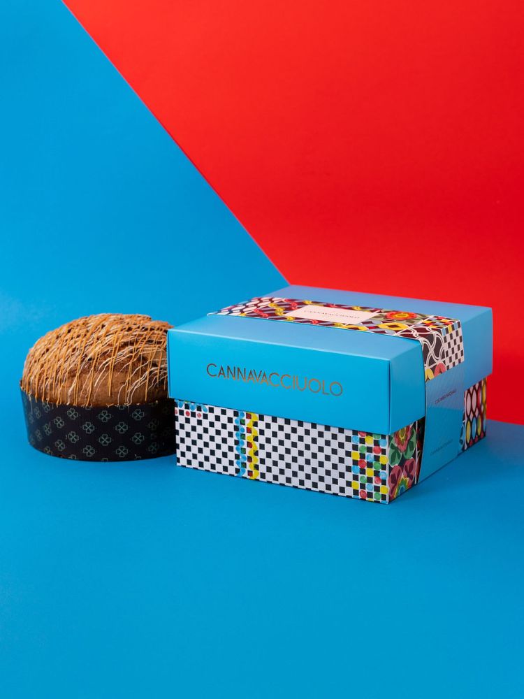 Cannavacciuolo Panettone Artigianale Pere Zenzero e Cannella 750g