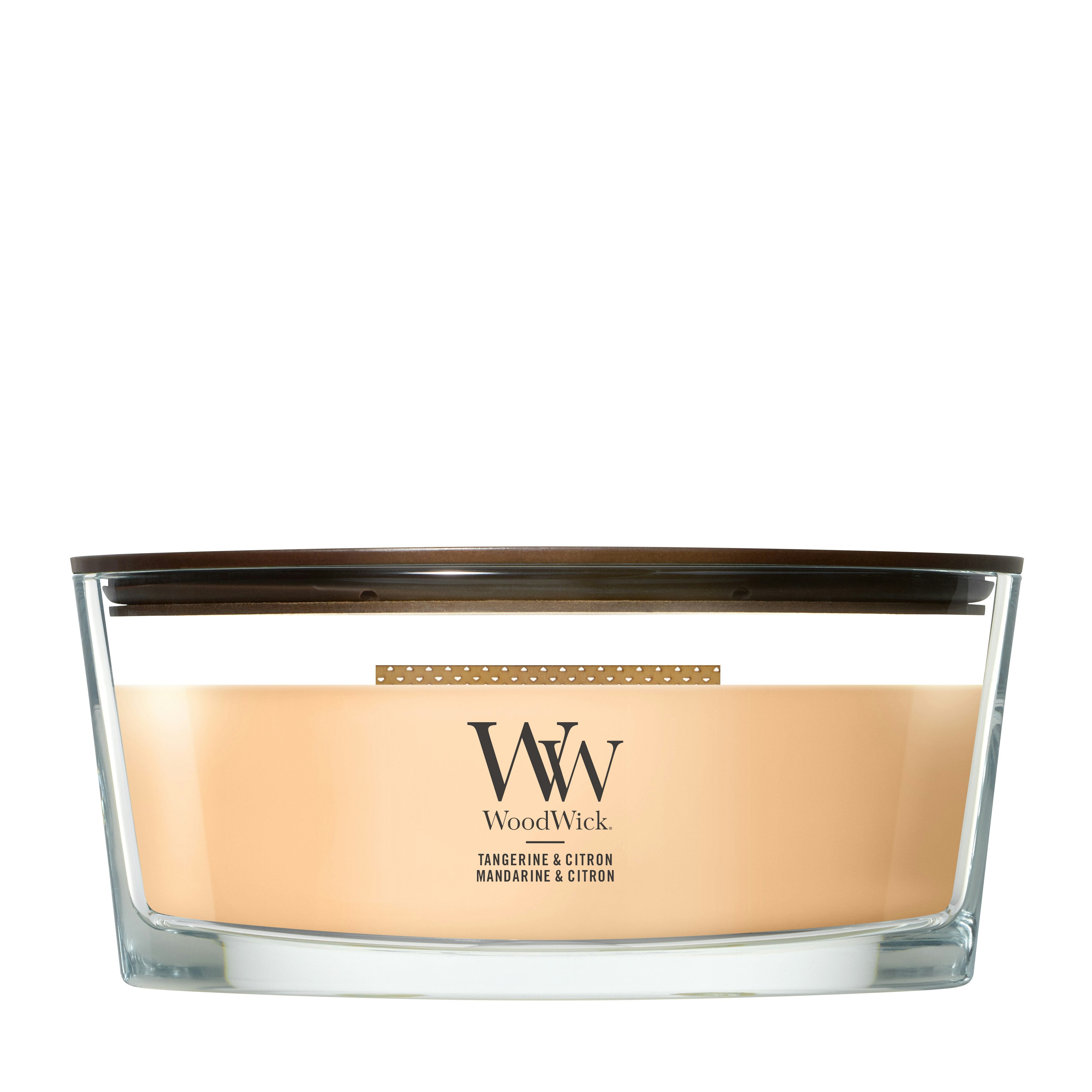 Candela Tangerine & Citron Ellipse 453g Arancione WoodWick