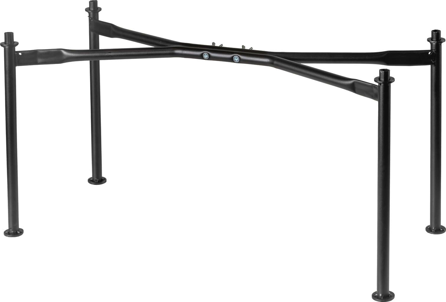 Base per vaso Cassetta Cosmo, 78 cm, nero