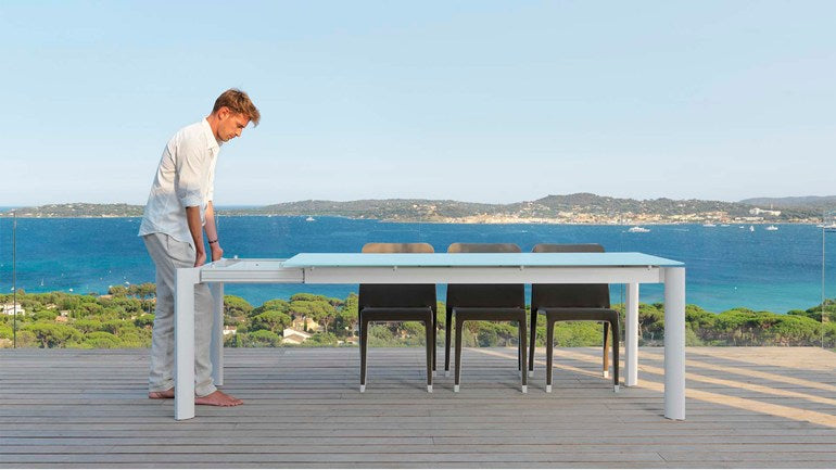 TAVOLO MILO ALLUNGABILE 200/260X100 BIANCO