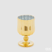Portacandela Shine Calice H.11,6 D.7 Oro