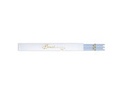 BASTONCINI DIFFURE 5 PZ  25 CM IN FIBRA GOLD RING BIANCO JOKE FRAGRANCES