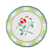 PIATTO FONDO IN PORCELLANA, CON FIORE, MAMMA MIA