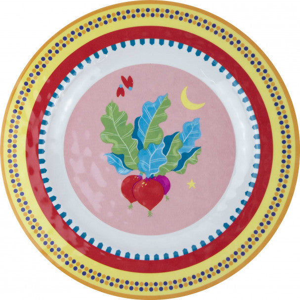 PIATTO PIANO CON RAVANELLO, MAMMA MIA, Ø28 CM