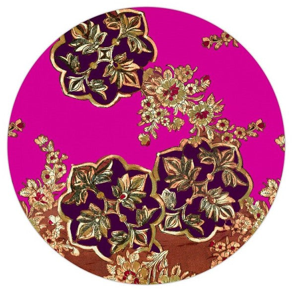 SOTTOPIATTO CACHEMIRE FUCSIA DIAMETRO 34 CM