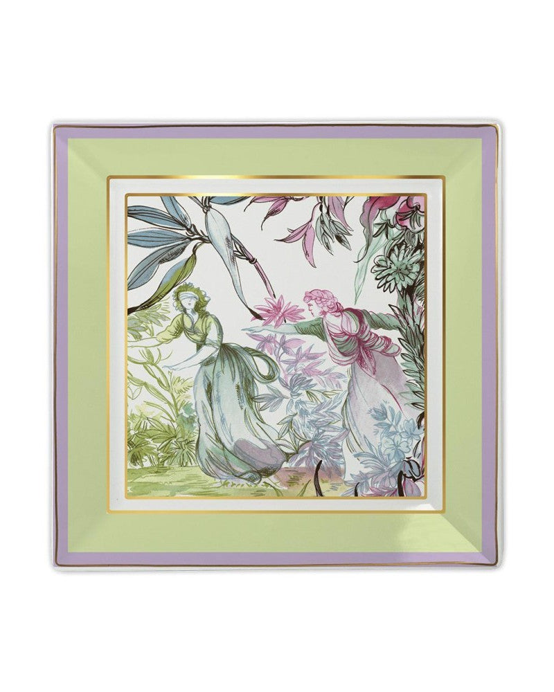 SVUOTATASCHE MINI 15X15CM IN PORCELLANA - FIRENZE