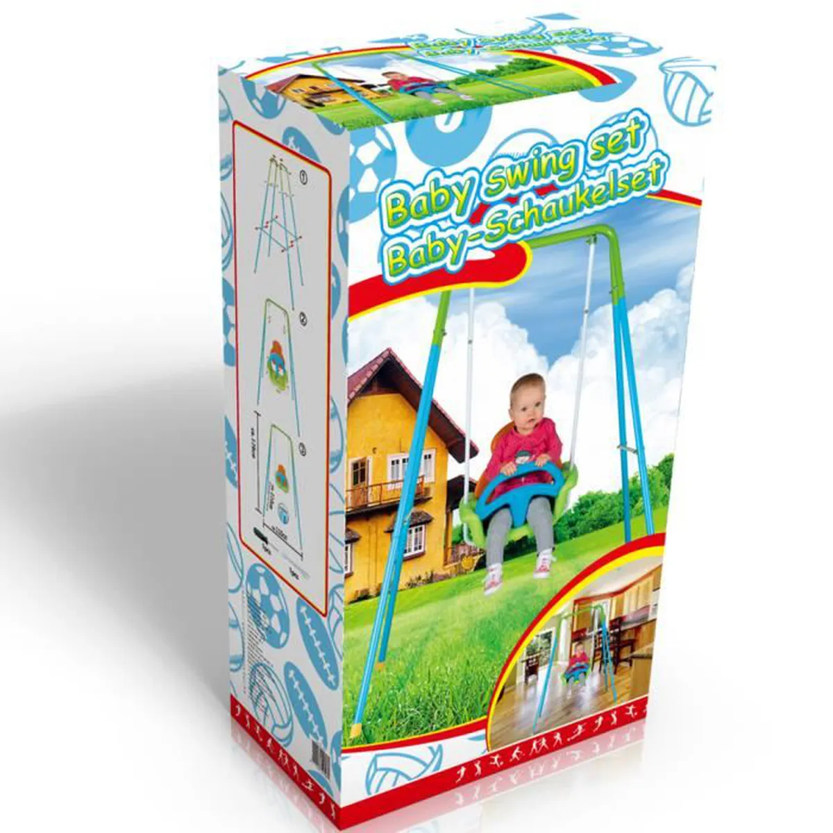 ALTALENA SWING SET BABY PER BAMBINI CON SEGGIOLINO