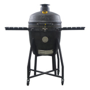 Barbecue a Carbone Ember Kamado Classic L Nero Opaco con Carrello GRLLR