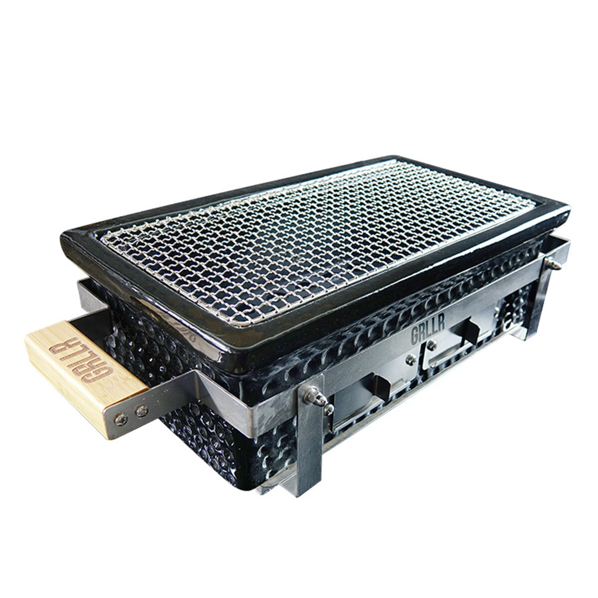 Barbecue da Tavolo Shichirin Osaka 52,5x31x16 cm Nero GRLLR