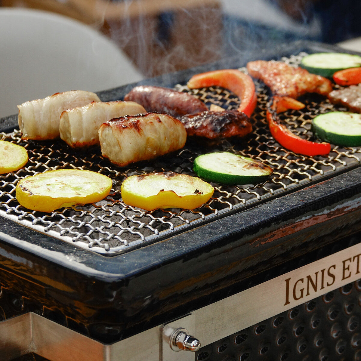 Barbecue da Tavolo Shichirin Osaka 52,5x31x16 cm Nero GRLLR