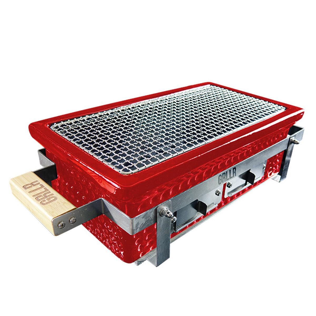 Barbecue da Tavolo Shichirin Osaka 52,5x31x16 cm Rosso GRLLR