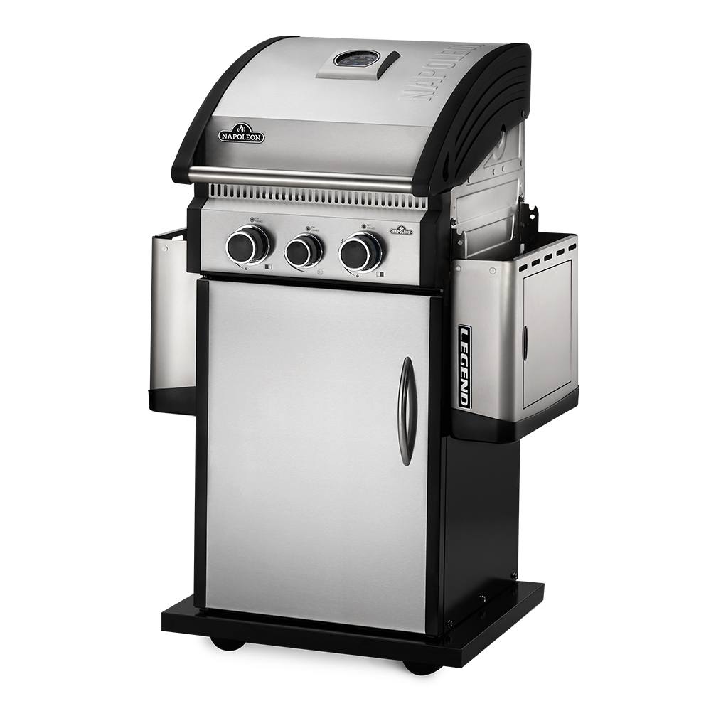 BARBECUE A GAS LEGEND 325 CON 2 BRUCIATORI E 1 FORNELLO 10,4 KW