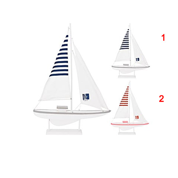 BARCA VELA LEGNO 50X69 CM